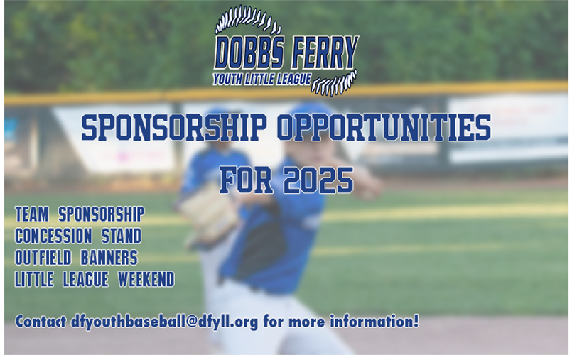 Sponsorship opportunities!